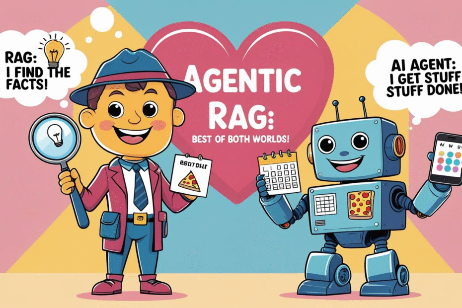 what is agentic rag vs rag vs agent